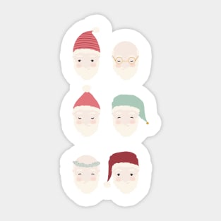 Santas Sticker